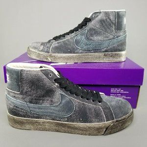 Nike Shoes | Nike SB Zoom Blazer Mid PRM Faded Black Shoes 8 | Color: Black | Size: 8 | Soupyz11's Closet